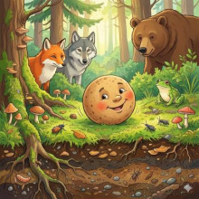 Сказка о колобке ржаном и покрове почвенном